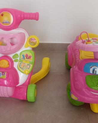 Primi passi Valentina scoterina e Sofia pronti via