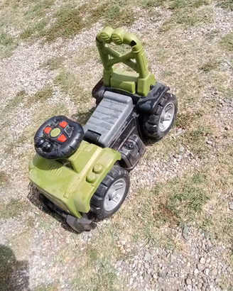 Mini macchina Jeep verde per bambini 