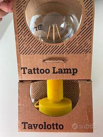 Tavolotto Lamp Tattoo di Filotto NUOVA