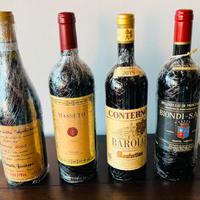 Lotto Quintarelli Monfortino Masseto Brunello