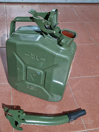 Tanica Carburante con prolunga in metallo