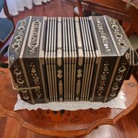 Bandoneon Strumento Musicale Antico Madre Perla