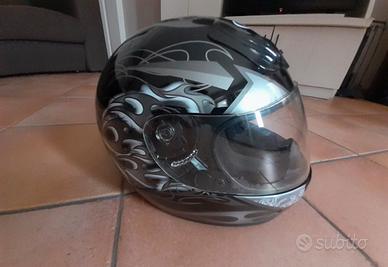 Casco integrale moto Soar nero