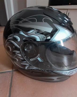 Casco integrale moto Soar nero