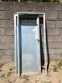 Porta ferro zincata