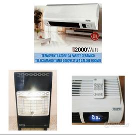 stufa e termo split ventilato