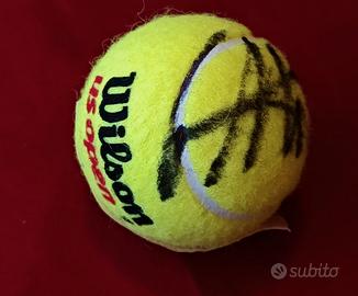 pallina autografata Puetz e Krawietz