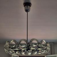 Lampadario  design  anni 70 