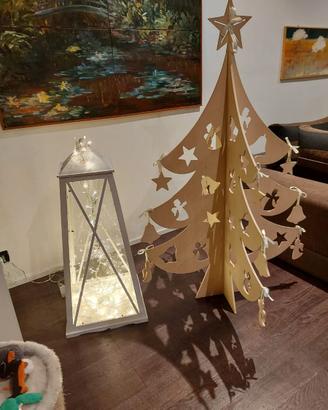 Albero di Natale in legno – richiudibile