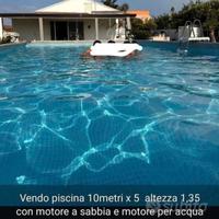 Piscina fuori terra 10x5 h 1,35