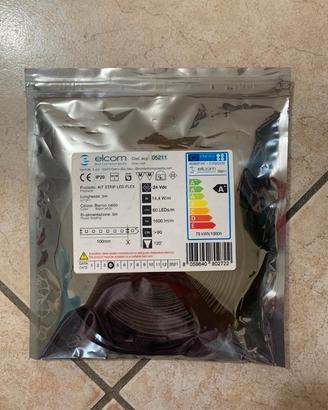 Strip led elcomm bianco caldo