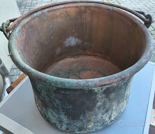 SERIE PAIOLI/PENTOLE/PADELLE in rame DA PULIRE