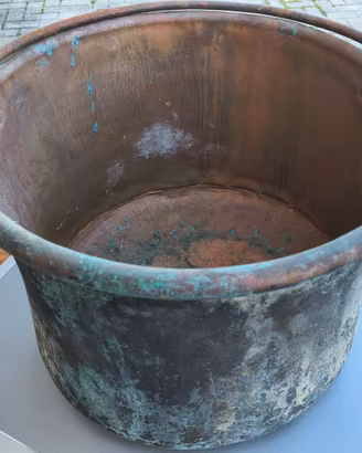 SERIE PAIOLI/PENTOLE/PADELLE in rame DA PULIRE