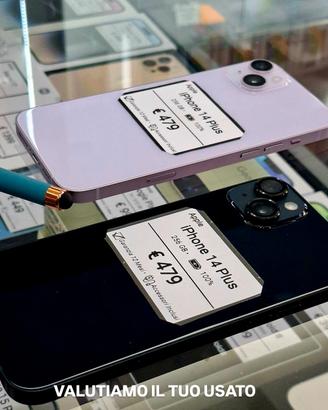 IPHONE 14 PLUS 256GB batteria 100%