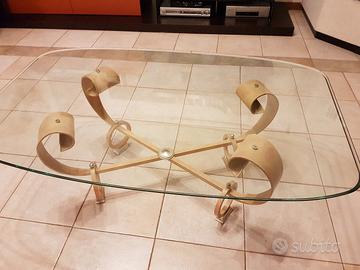 tavolino da fumo in ferro battuto