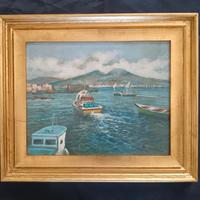 Giovanni Picucci, dipinto olio su legno 