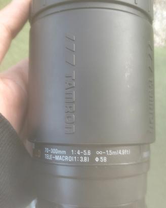 Obiettivo Tamron 70-300mm f/4-5.6 Macro 