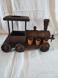 portabottiglie in legno