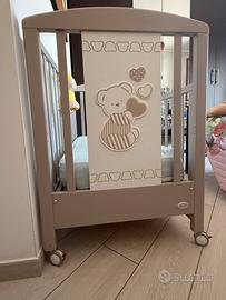 Lettino, bagnetto fasciatoio Foppapedretti