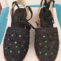 Sandali Espradillas - con  Zeppa - 37 - Nuovi