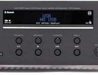 Amplificatore Aiwa AMU-120BT/BK