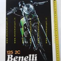 Benelli 125 2C 1972 depliant brochure moto