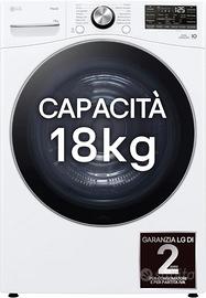 LG RH18U8AVCW Asciugatrice Smart 18 kg