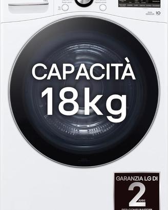LG RH18U8AVCW Asciugatrice Smart 18 kg