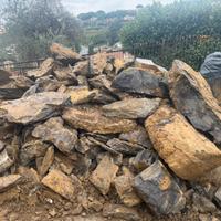 Pietre per muri , rapallo san michele di pagana