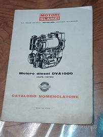 Catalogo nomenclatore motore Slanzi DVA 1000