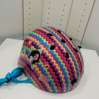 casco bicicletta e pattinaggio bambina