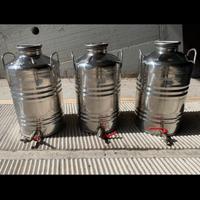 Fusto contenitore acciao inox 18/10 - 30 litri cad