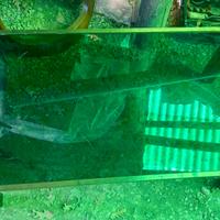 Tavolino fumo vintage, vetro metallo collezione