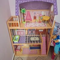 casa bambole in legno