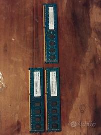 RAM DDR3 14GB (2x4GB + 1x6GB) 