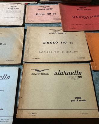 Collezione manuali tecnici MOTO GUZZI