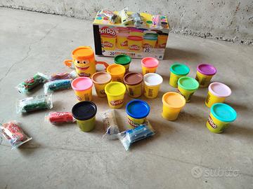 Play-Doh lotto 20 vasetti + ricariche