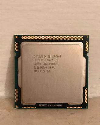 CPU Intel Core i3-540 3.06 GHz