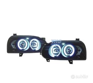 FARI VOLKSWAGEN VW GOLF 3 ANGEL EYES CCFL FONDO NE