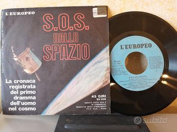 raro 45 giri   -  S.O.S DALLO SPAZIO