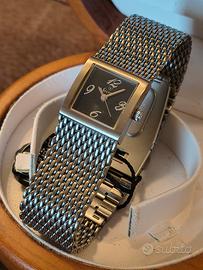 Orologio bracciale acciaio maglia milanese nuovo