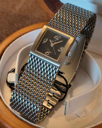 Orologio bracciale acciaio maglia milanese nuovo
