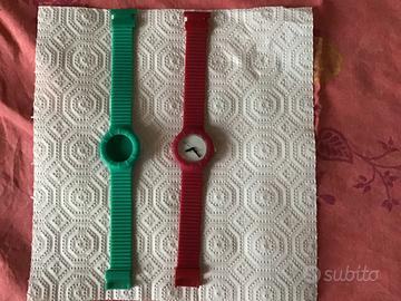 Orologio Hip Hop con due cinturini