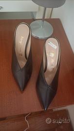 décolleté nere a punta, numero 37