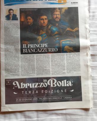 PESCARA IN SERIE B GIORNALE IL CENTRO GIUGNO 2025