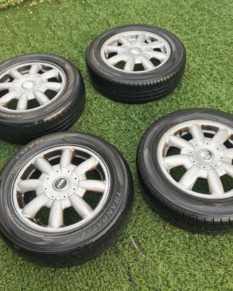 Cerchi e gomme 15 mini r50 