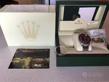 Rolex gmt master Il  con vetro zaffiro 16710
