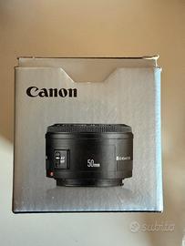 Obiettivo Canon EF 50mm f/1.8