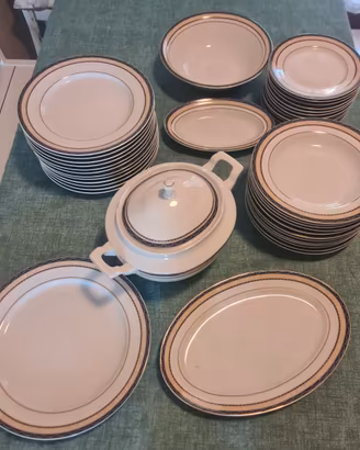 Servizio piatti completo porcellana Limoges