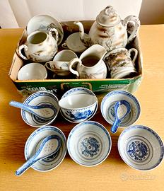 19 porcellane cinesi set completi a Drago